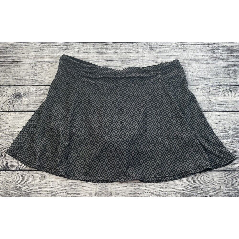 Women's Black Patterned Shorts